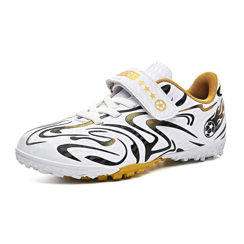 New Children Football Shoes Fast Futsal Football Boots Ultralight Training Professional Non Slip Boy TF/FG Soccer Studded Shoes