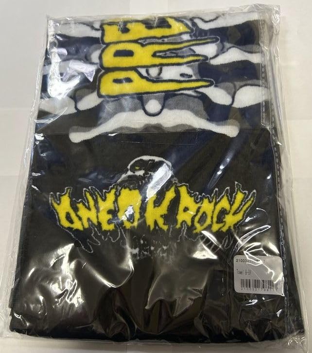 ONE OK ROCK 2024 WORLD TOUR Towel/Scarf (Black (B))