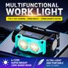 Rechargeable Super Bright Headlight Power Display Waterproof Head Lamp LED Headlamp Working