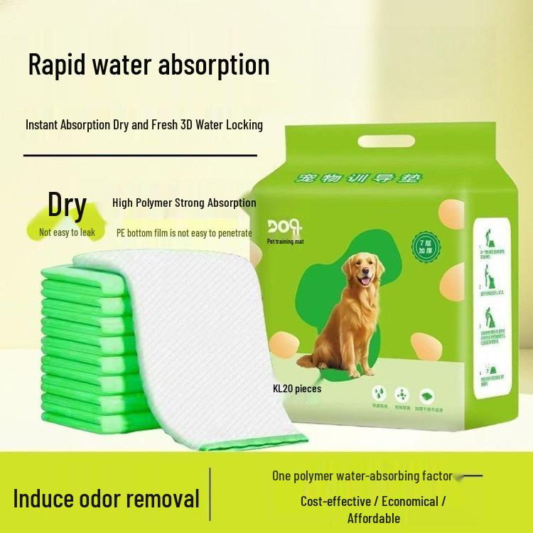 Thickened Deodorizing Pet Pads - Absorbent Disposable Diapers for Dogs & Cats