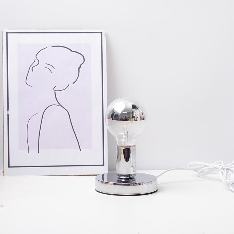 Retro Nordic LED Desk Lamp for Bedroom Bedside Bar Korean Ins Style Table Lamps  Decor Vintage Night Light Plug in Bauhaus Lamps