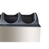 Feeder Trough Chick Feeding Dispenser No Waste Stainless Steel Tray for Bird Parrots Turkey