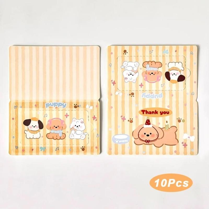 Student Supplies Lucky Card Reward Tear Scratch Cards 10Pcs Self Adhesive Scratch Off Stickers DIY Redemption Gift Card