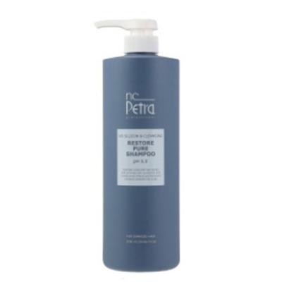 NC Petra Restore Pure Shampoo 1000ML Mildly Acidic Silicone-Free Scalp Care Product, 1L, 1 Piece