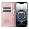 For iPhone 16e Wallet Case Magnetic Closing Leather Phone Cover