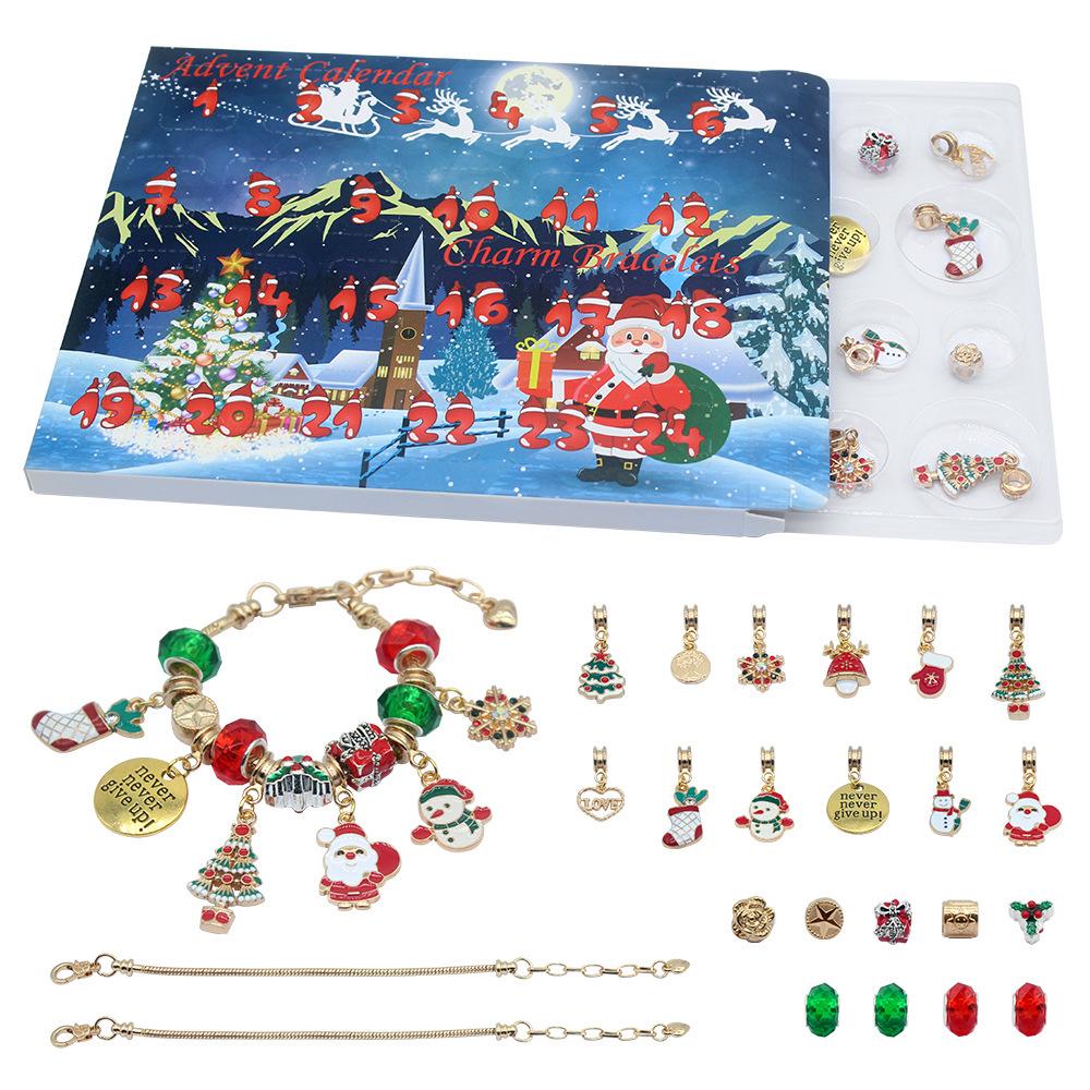 DIY Weihnachtsarmband Perlen-Set - Kindergeschenk Blindbox