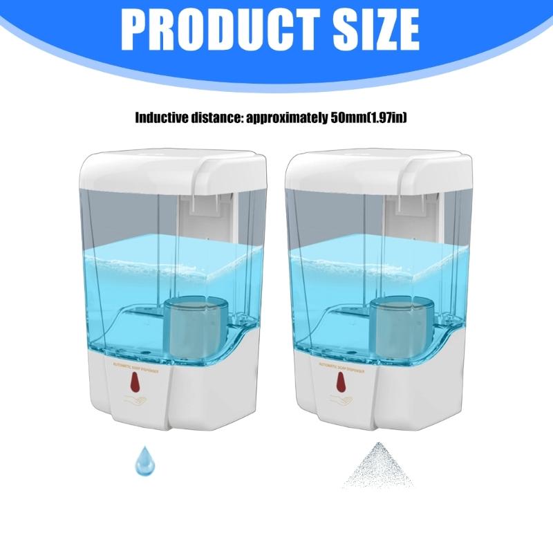 Automatic Induction Soap Dispenser 700ML None Contact Sensors Automatic Gel Hand Liquid Dispenser For Home And Office