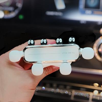 Sevimli Çizgi Film Evrensel Yerçekimli Araç Telefon Tutucu GPS Standı Braketi Yaratıcı Oyuncak Oto Hava Menfezi Klipsli Montaj Cep Telefonu Tutucu