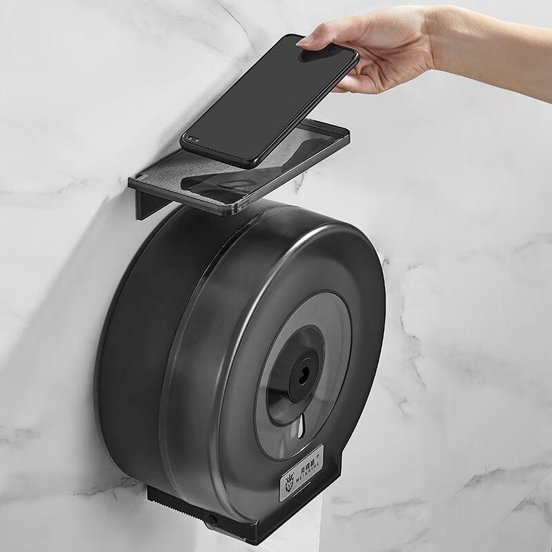 Wall-Mounted Waterproof Jumbo Toilet Paper Dispenser for Hotel Bathrooms
