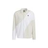 Square Logo Zip-Up Long Sleeve Polo Jacket for Men, Multiple Colors