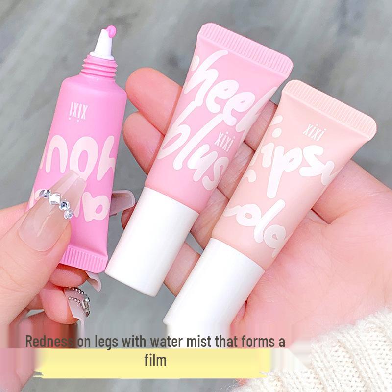 

Xixi Slightly Tipsy Plum Mist: Low Saturation Airy Film Blush for Brightening and Contouring 1# Unripe