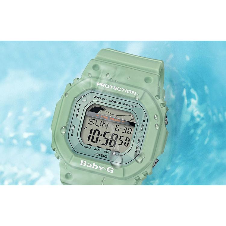 CASIO Women's BABY-G Green Watch BLX-560-3D BLX-560-7D