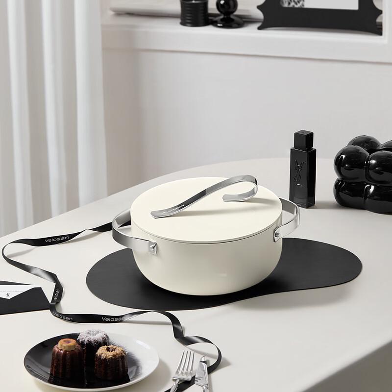 Velosan Freedom Ribbon 24cm Double-Handled Soup Pot