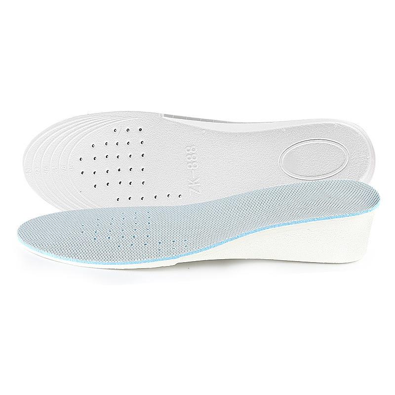 Invisible, Breathable Height-Boost Insoles for Men & Women – Shock-Absorbing, Full-Length, Sports & Casual Use
