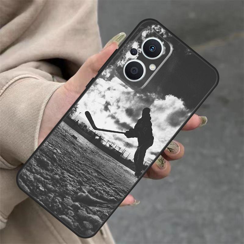 Play Ice Hockey Case For OPPO Reno 7 8 Lite 10 11 12 13 14 Pro 8T 12F 13F 14F OPPO Find X8 X6 X9 Pro Cover