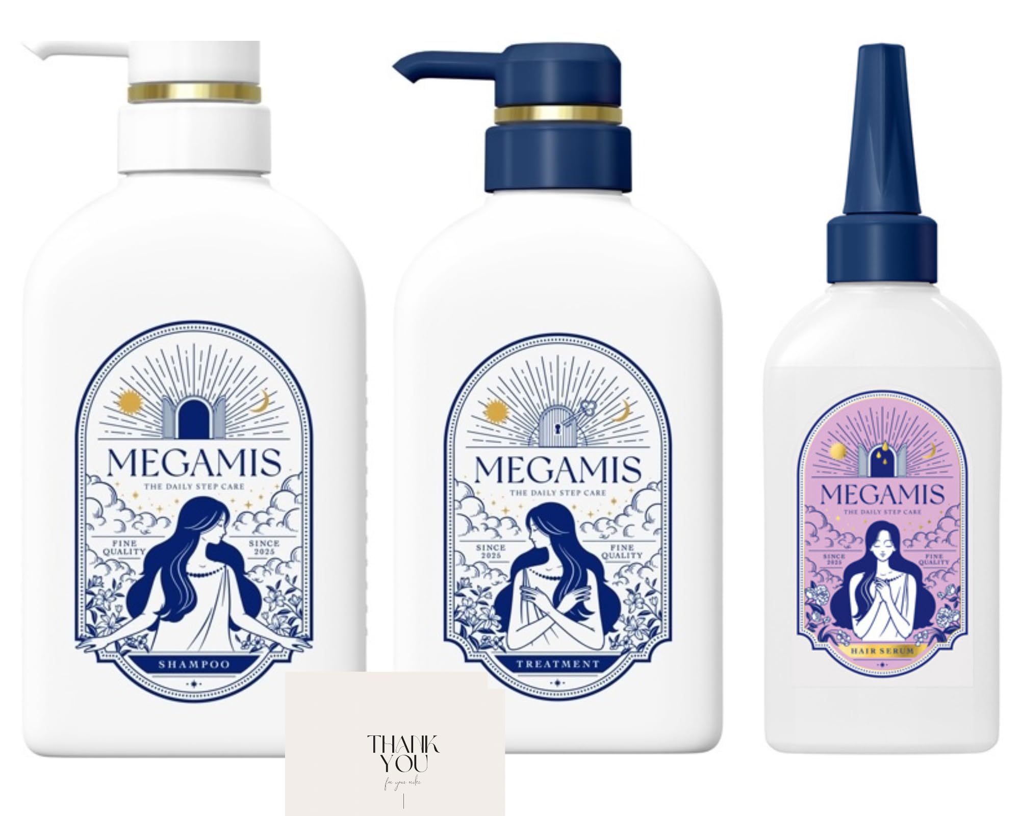 

Mega Miss Set Treatment Набор Сыворотка для волос, Шампунь и 3 предмета розовый