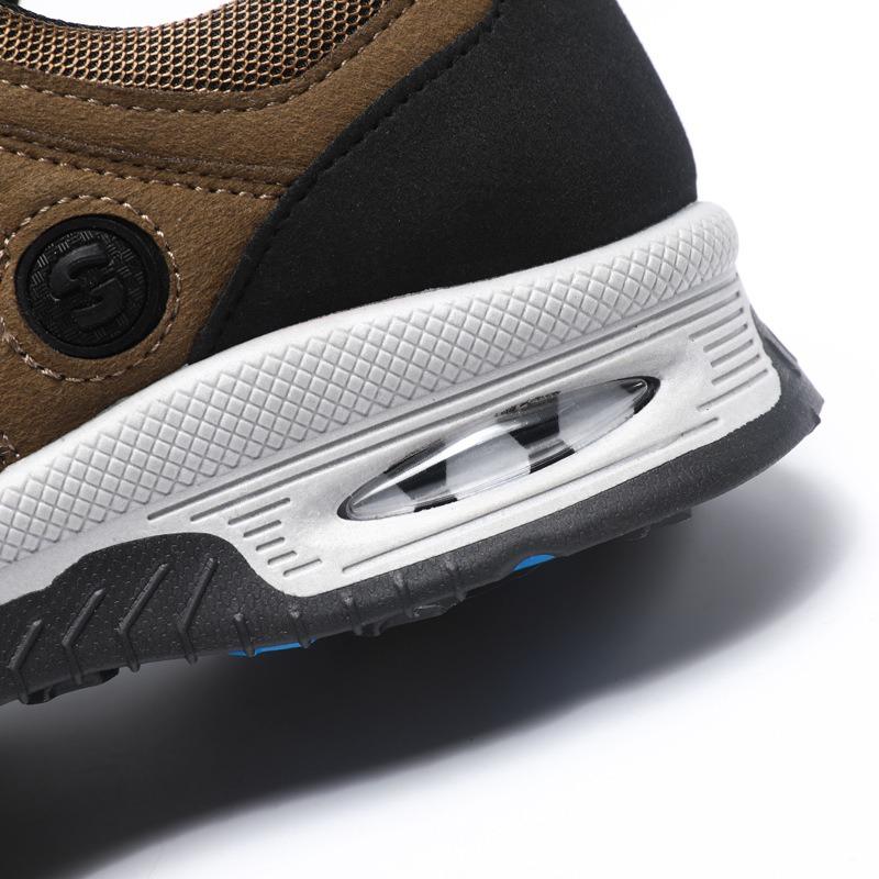 New Mountaineering Sneakers Spring and Autumn Lace-up Outdoor Travel Shoes Lace-up Casual Single Shoes Men's Trendy Shoes