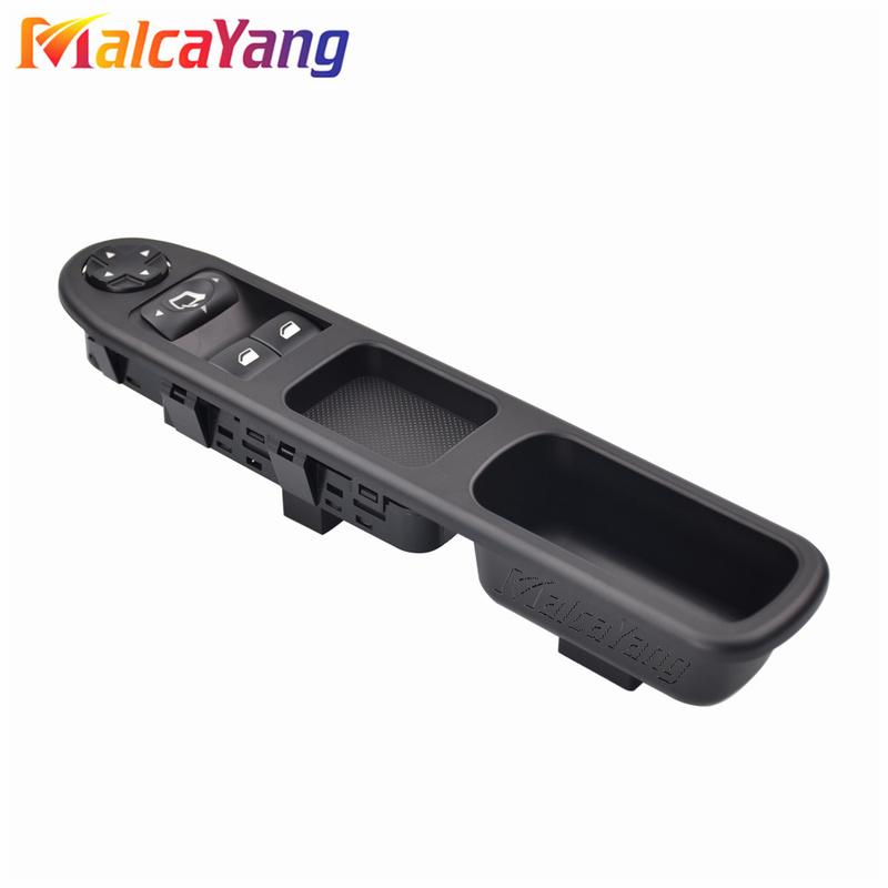 6554.QA 6554QA Power Window Control Switch for Peugeot 207 207CC 207SW Front Left Drive Side Electric Master Power Window Switch