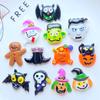 10 Stück Neue gemischte Cartoon Halloween Serie Flache Rückseite Harz Scrapbooking DIY Schmuck Bastel Dekoration Zubehör L57