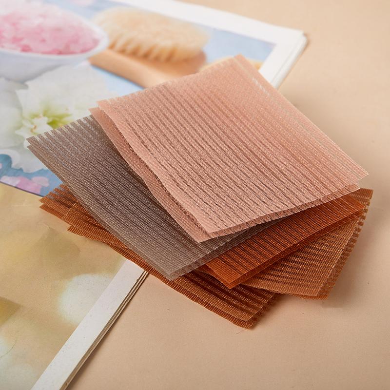 10Pcs Novel Front Hair Fringe  Stabilizer Makeup Sticker Pad Patch Pastel Clip Bangs Magic Tape Fringe Girls Gifts