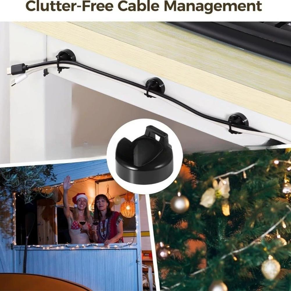 12/15/20/28Pcs Magnetic Cable Ties Wiring Ties Q8K5