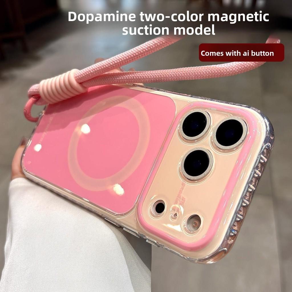 Custodia Magnetica per Telefono Apple in Materiale e Stile per Animali per iPhone 15 Pro Max