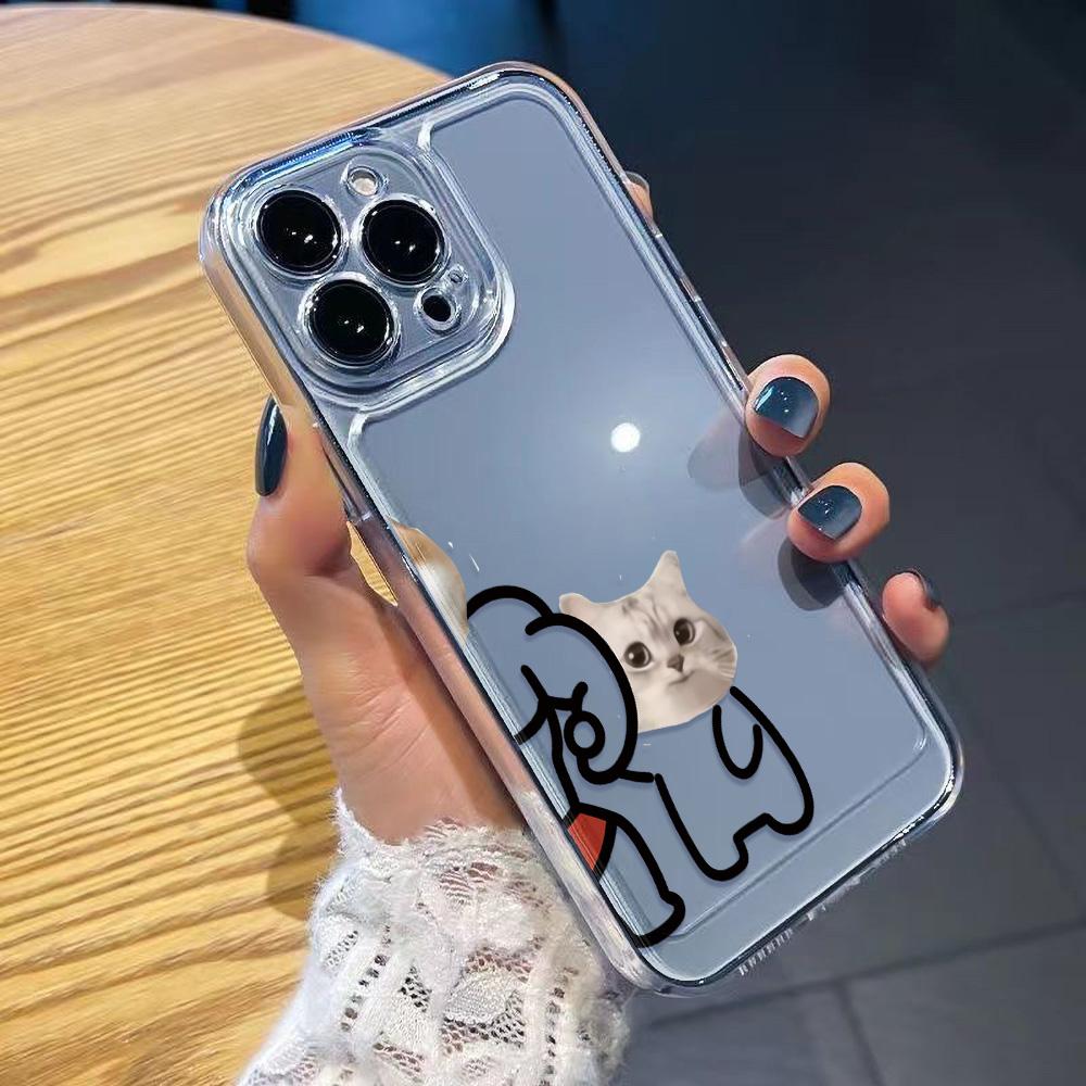 Drop-Proof Phone Case for iPhone 11 12 13 14 15 16 iPhone 14 15 16 Pro Max Samsung A16 A35 A36 A54 A55 S25 Xiaomi 11T