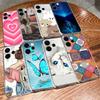 Cases For OPPO Reno15 15F 15Pro Cute Girl Love Heart Lightweight Simplicity Soft Transparent Housing For Reno 15F 15 Pro Capa