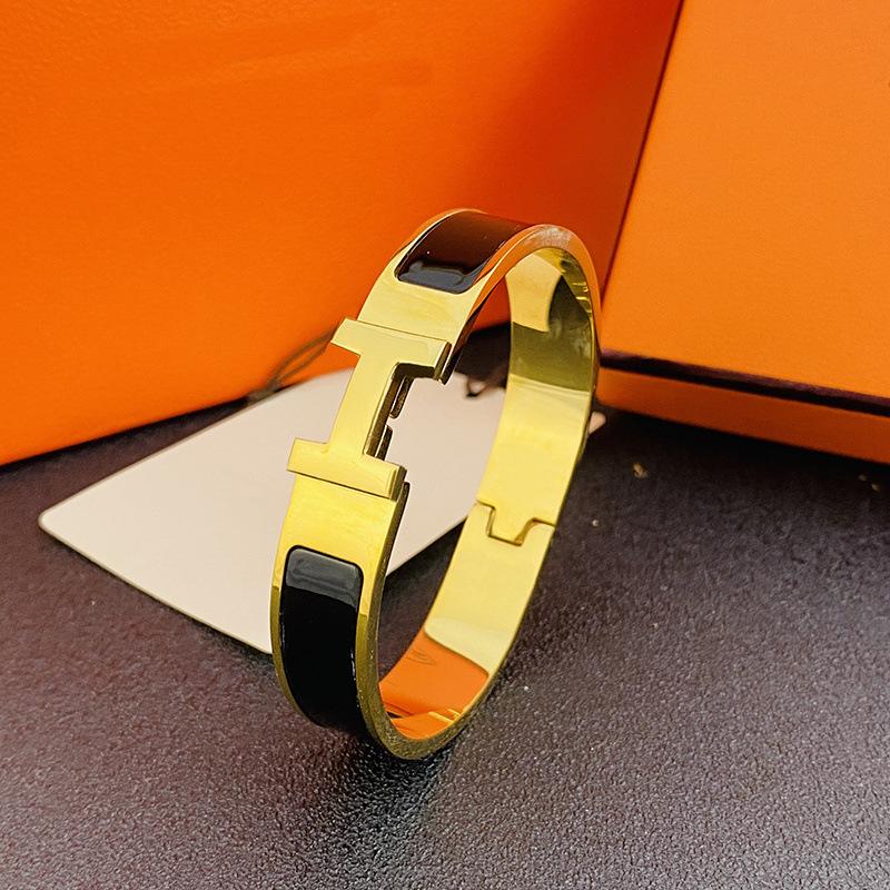 

Классический Модный Тренд Браслет Браслет с Буквами Женский Золотой Браслет с Пряжкой 2025 17CM