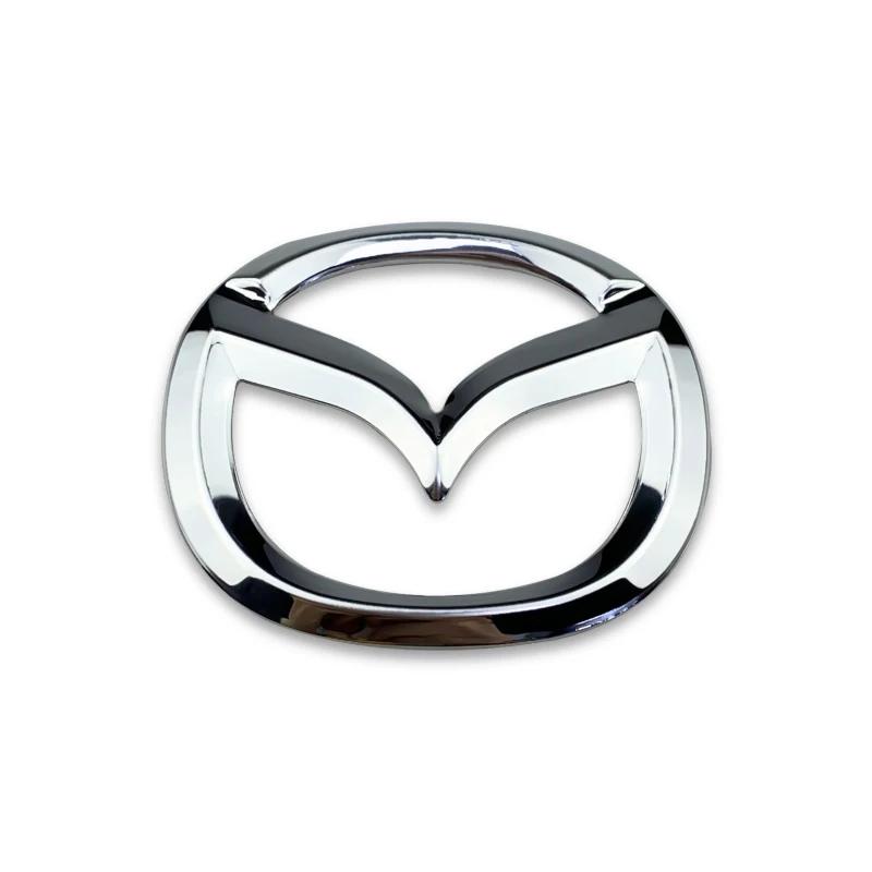 

2025 Hot 1pc ABS Car Steering Wheel Center Emblem Sticker for Mazda 3 CX3 CX4 CX5 CX7 CX8 CX9 CX30 RX7 Atenza Axela Interior Dec срібний