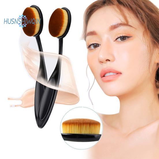 Soft Bristles Foundation Brush Achieve Makeup with Ease Portable Long Handle Makeup Brush Women Supply