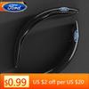 Car Sticker Ford New 2025 Hot 2PCS Carbon Fiber Car Steering Wheel Cover Anti-skid For Ford F150 Ranger Fiesta Focus Transit Mus