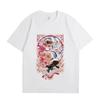 Anime Attack on Titan T-Shirt Herren Baumwolle Cartoon T-Shirt Damen Harajuku T-Shirt Japanischer Manga Kurzarm Tops Übergröße Herren T-Shirts