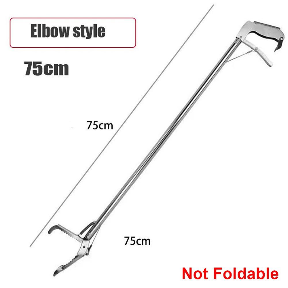1Pcs Long Handle Snake Tongs Folding Snake Fish Catcher  for Crab Fish Seafood Snake