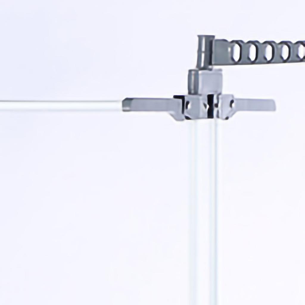 Wäscheständer 3 Etagen Beweglich Faltbar Kleiderständer Hohe Tragkraft Wäscheturm