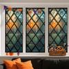 45*100cm Minimalist Diamond Pattern Translucent Window Film