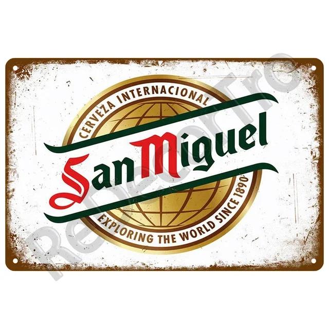 Vintage Metal Tin Sign Plate  Cold Beer Poster Wall Art Decoration for Bar Pub Club Man Cave  Iron Painting Home Decor