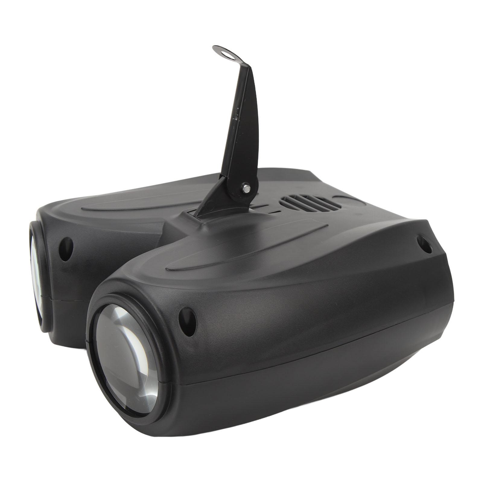 

Светодиодный узорчатый сценический светильник 128 светодиодов, динамические красочные узоры, автоматическая звуковая активация, крутые эффекты EU Plug