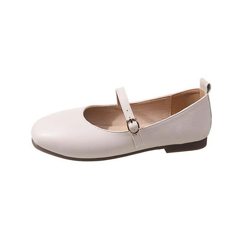 Summer Fashion Buckle Flat Shoes for Women's 2026 Slip On Mary Jane Shoes Soft Sole Lightweight Comfortable Women Loafers