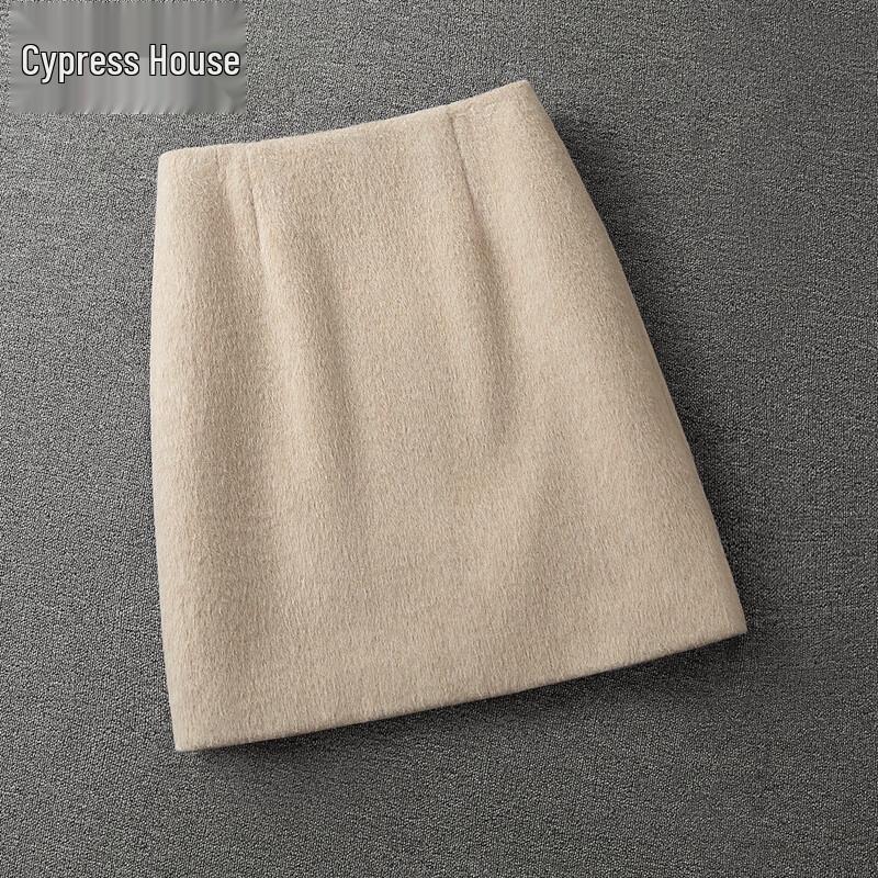 

Sibaishi Merino Wool High-Waist A-Line Short Skirt L