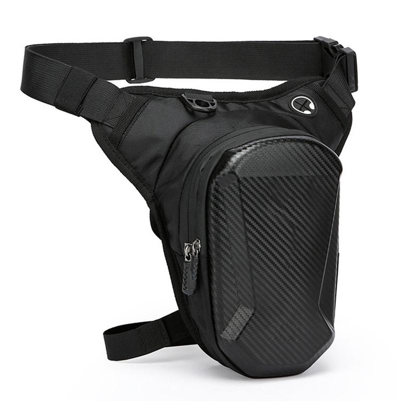 

Motorcycle Leg Side Bag Eva Hard Shell Outdoor Casual Waist Bags Motorbike Mobile Phone Purse Hip Bum Pack one size