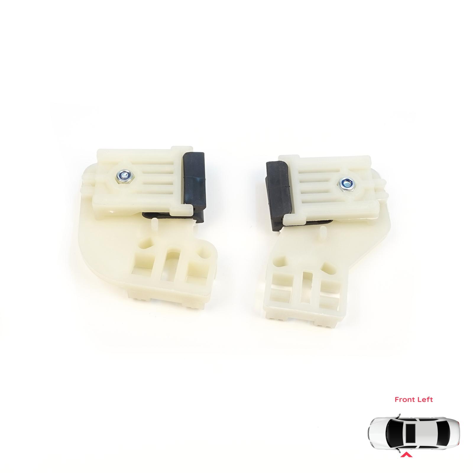 

BWR176+BWR177 Window Regulator Repair Clips Front Left L1+L2 for VW Polo MK4 6Q 9A 9N 9N3 9A4 4/5-Door Hatchback Sedan 6Q4837461