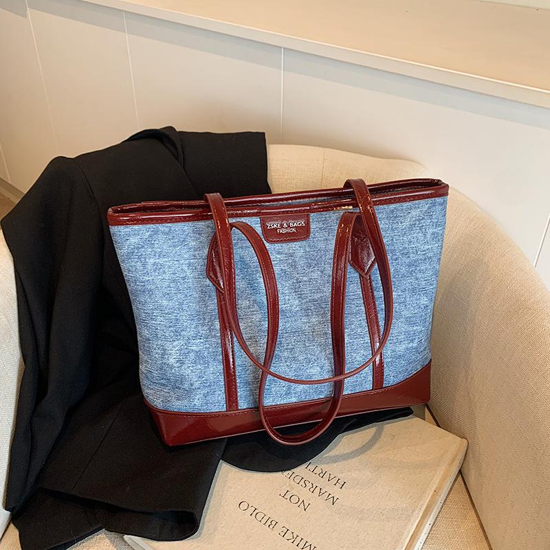 Bags Women'S Tote Bags Large Capacity Out Shoulder Bags Premium Sense Work Commuter Bags