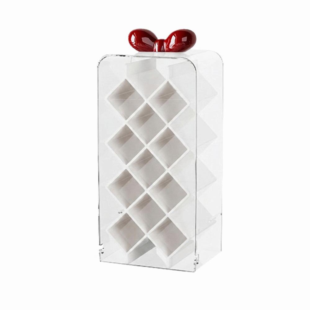 Flip-Top Design Cosmetic Tools Organizer Makeup Brush Storage Rack Makeup Tools Organization Style 4