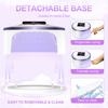 66 Lamp Beads Rechargeable Nail Care Lamp Light Therapy Lamp Quick Drying Nail Care Lamp UV Curing Lamp Wireless Nail Polish Baking Lamp