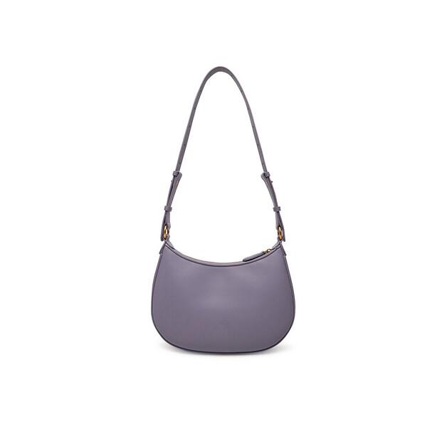 Сумка PINKO Half Moon Mini Fl PE 25 PLTT 102790 A0F1 фиолетовый