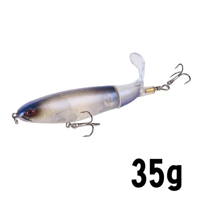 1Pc 14cm Wobbler Fishing Lure-topwater Fishing Lure with Propeller Tail-easy To Catch Catfish Pike Bass Soft Rotating Tail Bait