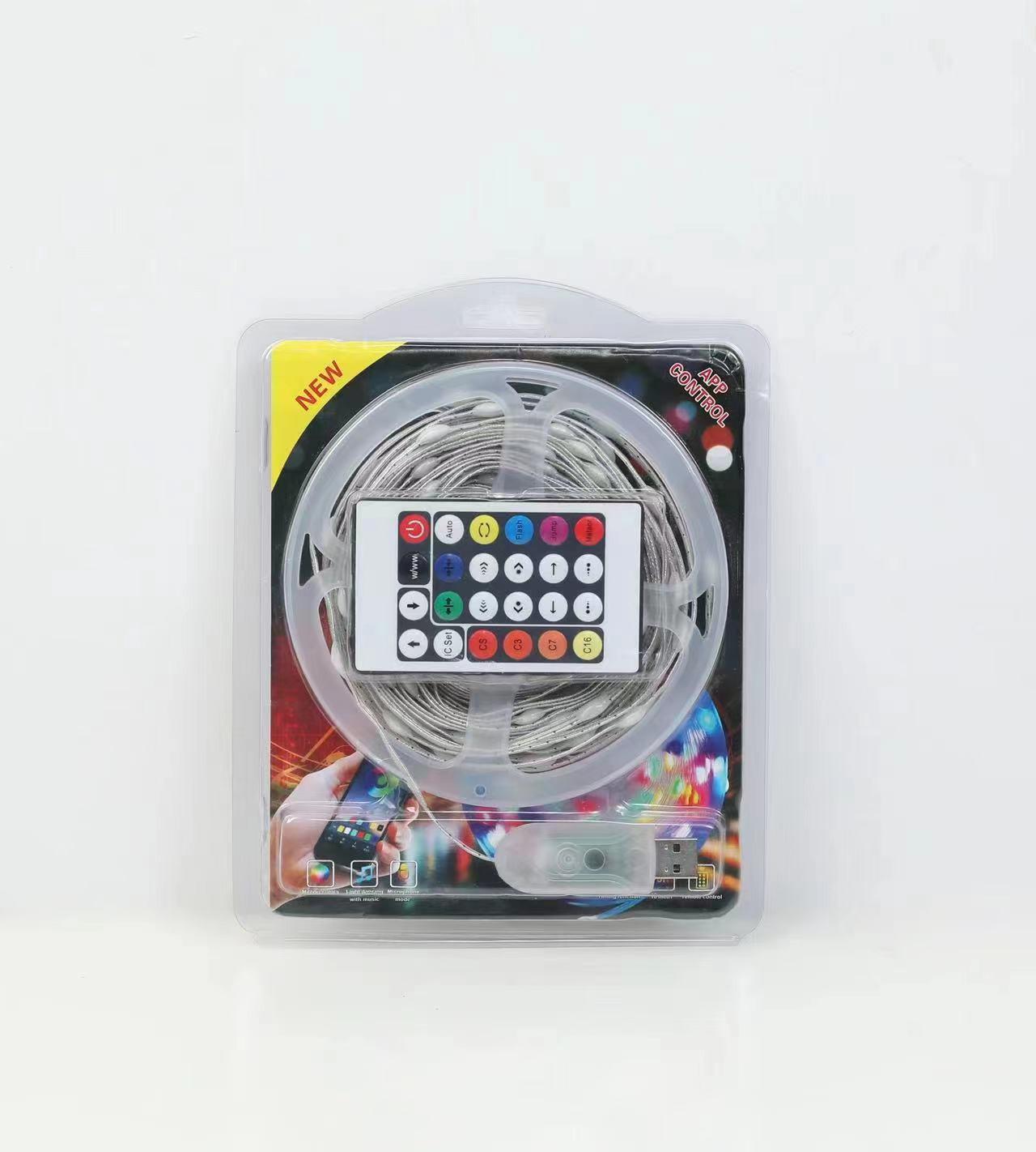 

Dreamcolor RGB Bluetooth LED String Lights, IP67 Waterproof Outdoor Decoration -