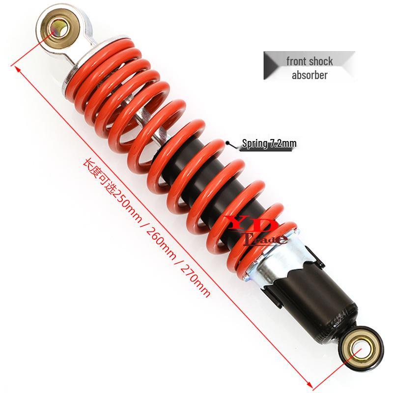 ATV Beach Karting Shock Absorber 250-260mm for Little Bull/Dinosaur Motorcycle - Front & Rear Absorbers