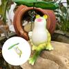 Handcrafted Frogs Garden Statue On Lotuses Leaf Suitable For Fish Tanks Garden Desktop Patios Tabletop Decoration Piece